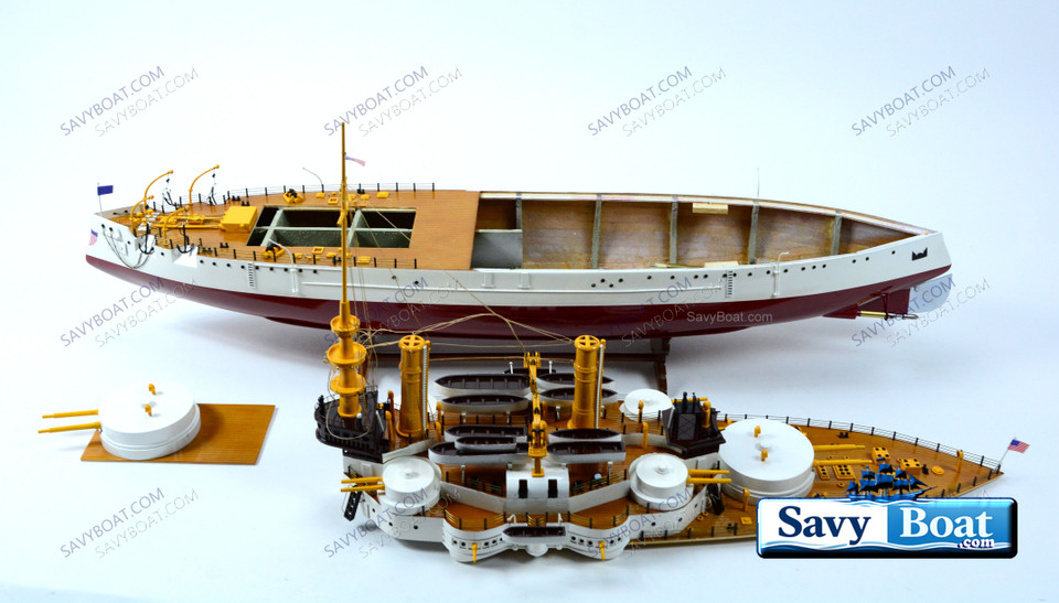USS OREGON BATTLESHIP BB-3 RC READY