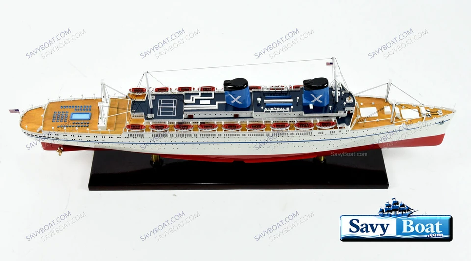 SS AUSTRALIS  LIGHTED STEAM SHIP