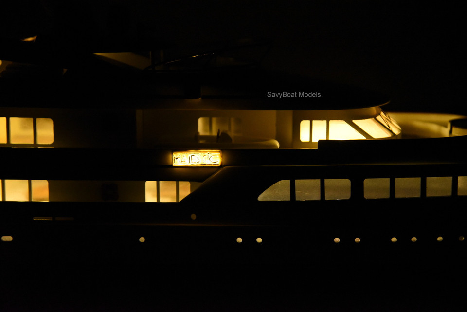 MAJESTIC, THE 61M FEADSHIP  LIGHTED YACHT
