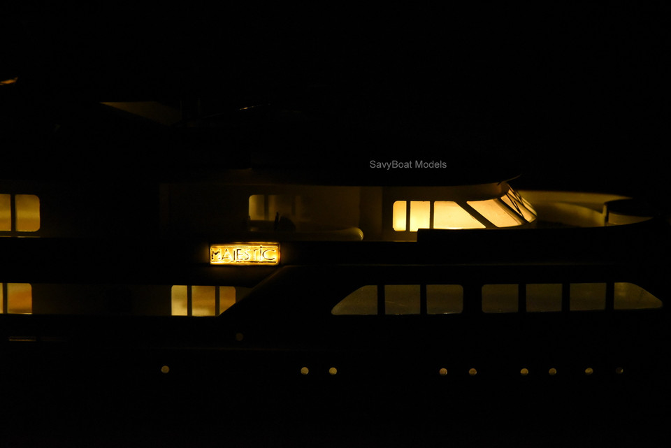 MAJESTIC, THE 61M FEADSHIP  LIGHTED YACHT