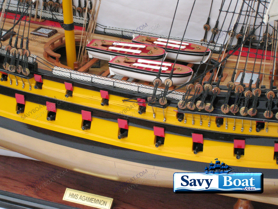 HMS AGAMEMNON TALL SHIP