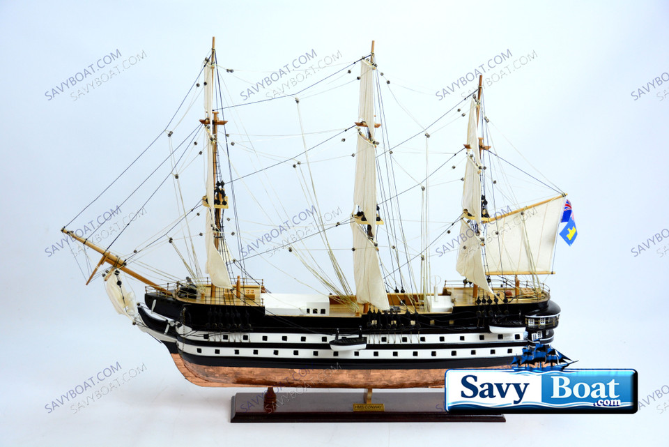 HMS BOUNTY (PAINTED) W/ SAILS