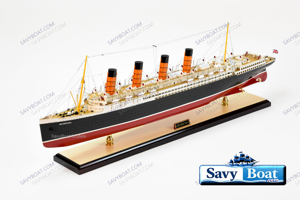 RMS MAURETANIA 38" LIGHTED OCEAN LINER