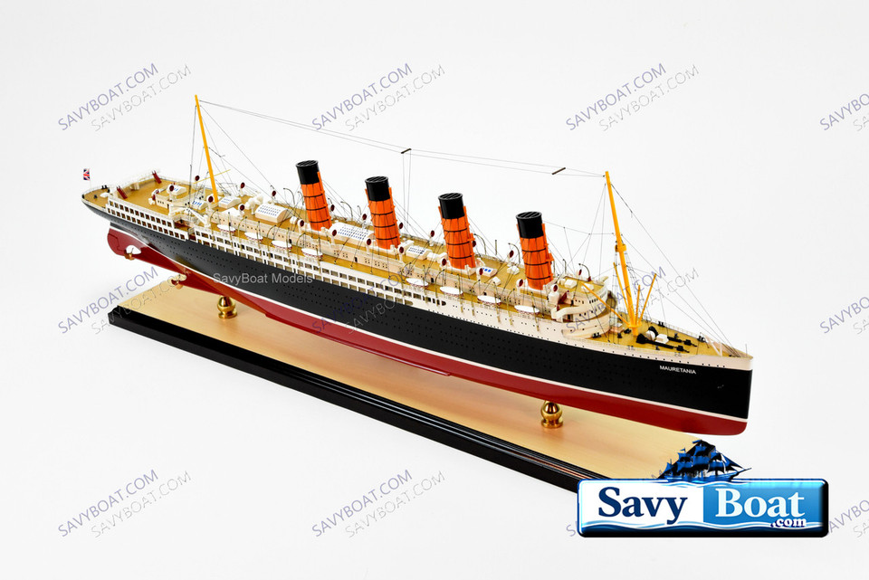 RMS MAURETANIA 38" LIGHTED OCEAN LINER