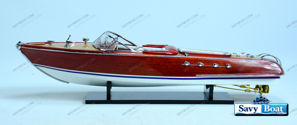 RIVA AQUARAMA LARGE 27" RED  CLASSIC  RUNABOUT