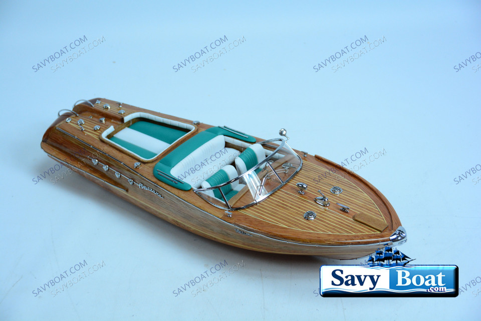 RIVA AQUARAMA LARGE 27" NTRL GREEN  CLASSIC  RUNABOUT