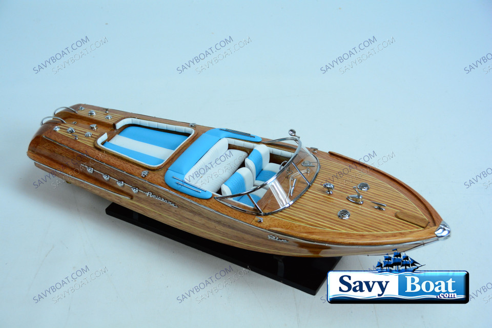 RIVA AQUARAMA LARGE 27" NTRL BLUE  CLASSIC  RUNABOUT