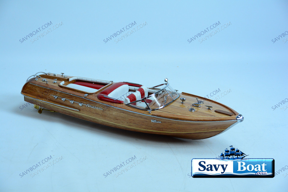 RIVA AQUARAMA LARGE 27" NTRL RED  CLASSIC  RUNABOUT