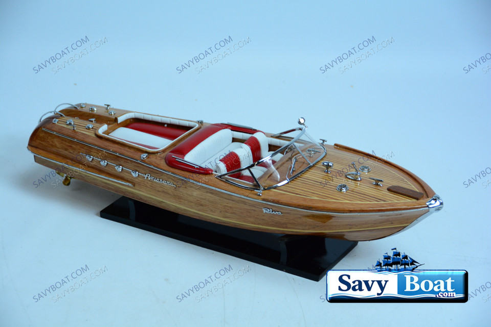 RIVA AQUARAMA LARGE 27" NTRL RED  CLASSIC  RUNABOUT