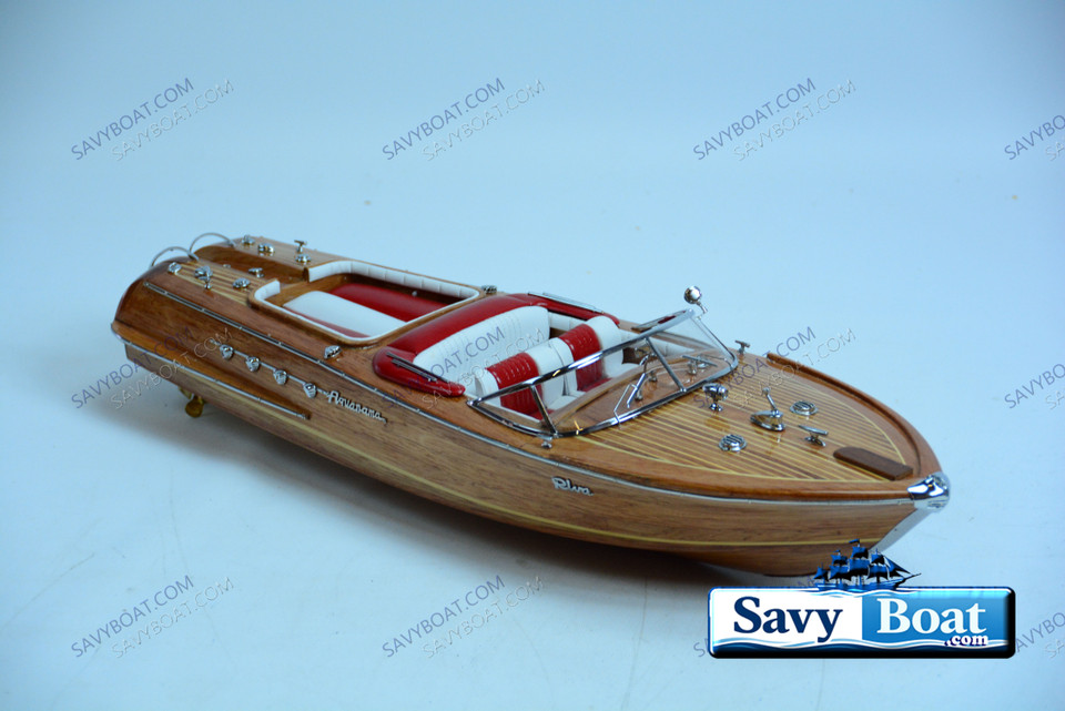 RIVA AQUARAMA LARGE 27" NTRL RED  CLASSIC  RUNABOUT