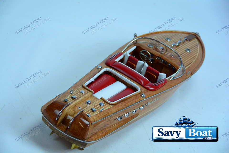 RIVA AQUARAMA LARGE 27" NTRL RED  CLASSIC  RUNABOUT