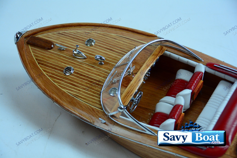 RIVA AQUARAMA LARGE 27" NTRL RED  CLASSIC  RUNABOUT