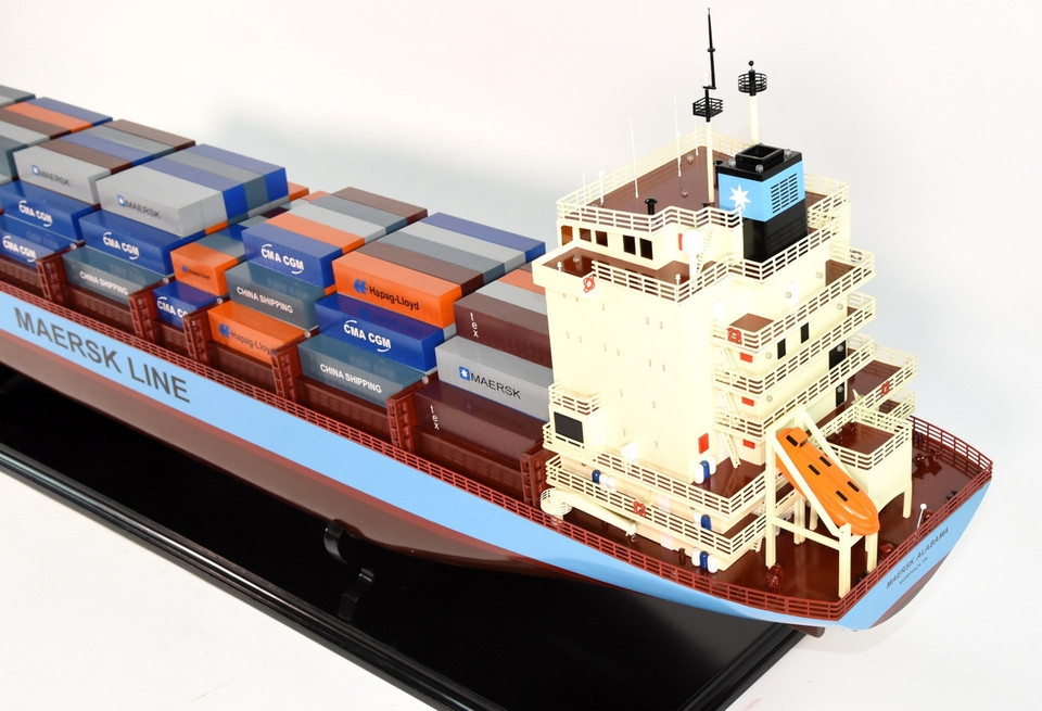 MAERSK ALABAMA  HO-SCALE CONTAINER SHIP