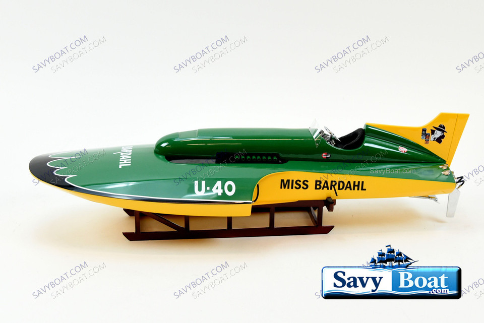 MISS BARDAHL "GREEN DRAGON" (U-40) (COWL)