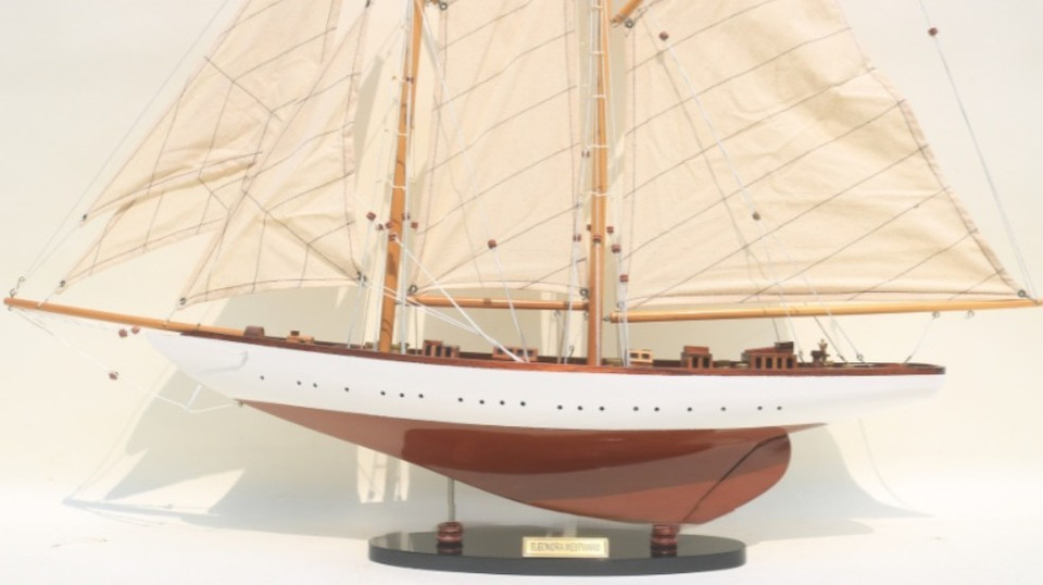 ELEONORA WESTWARD SAILBOAT (painted)