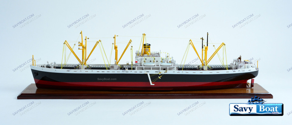 COMMERCIAL LIBERTY CARGO SHIP (WATERLINE) (EMPTY)