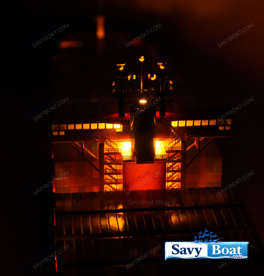 MAERSK Mærsk EMMA  40" LIGHTED CONTAINER CARGO SHIP