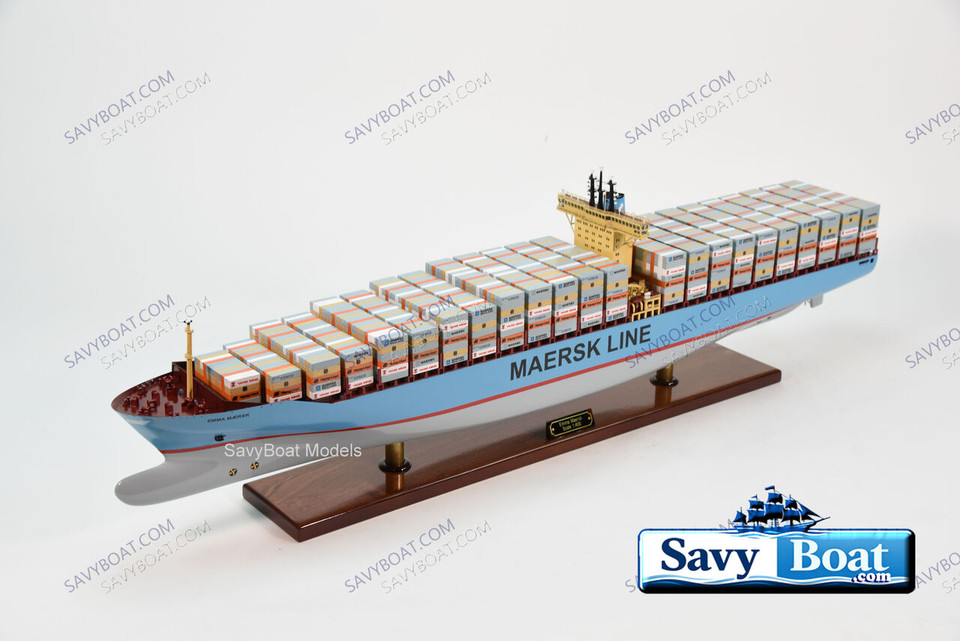 MAERSK Mærsk EMMA  40" LIGHTED CONTAINER CARGO SHIP