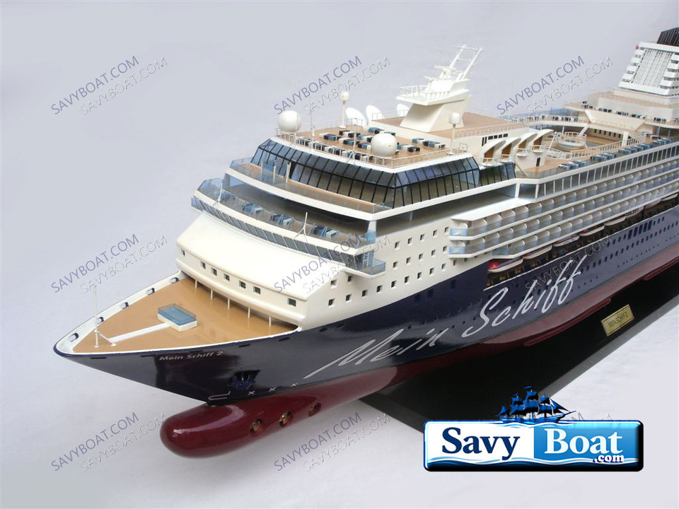 LARGE MEIN SCHIFF 2  LIGHTED CRUISE SHIP