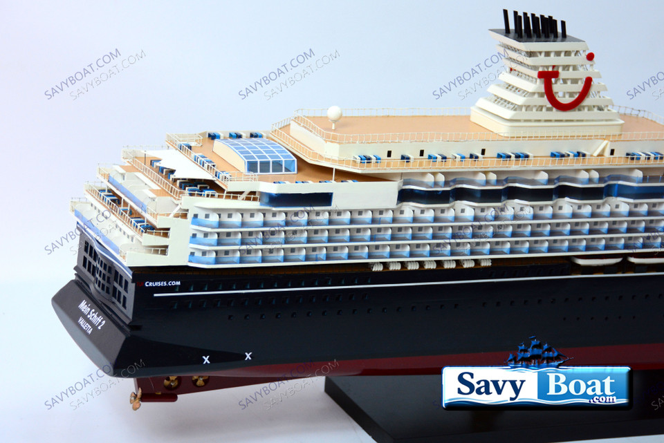 LARGE MEIN SCHIFF 2  LIGHTED CRUISE SHIP