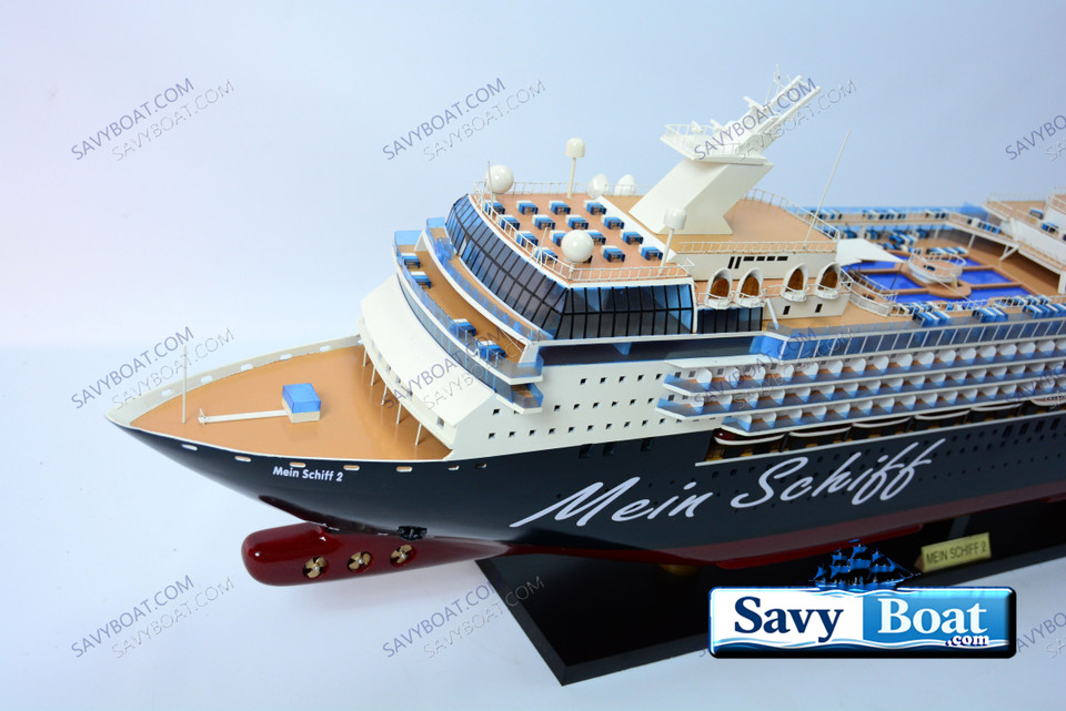 LARGE MEIN SCHIFF 2  LIGHTED CRUISE SHIP