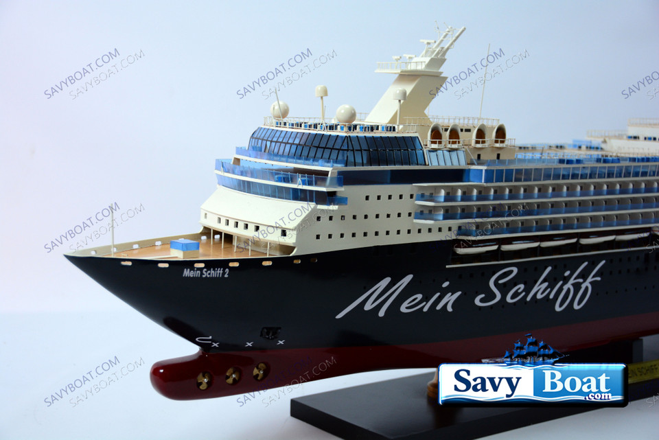 LARGE MEIN SCHIFF 2  LIGHTED CRUISE SHIP