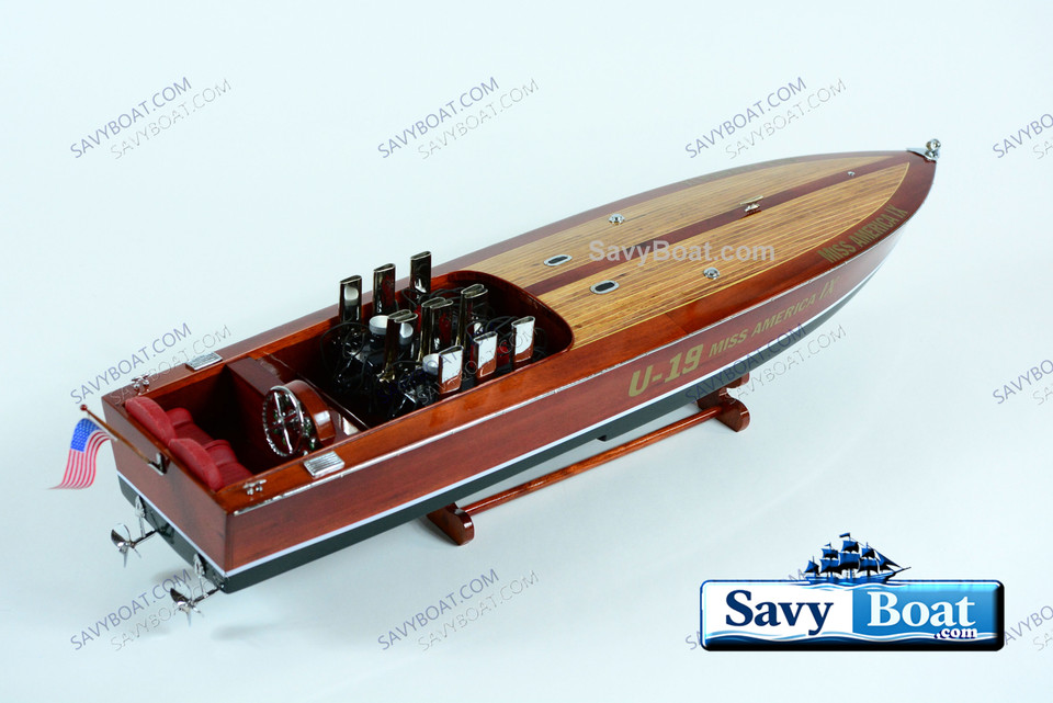 GAR WOOD'S MISS AMERICA IX RACE BOAT