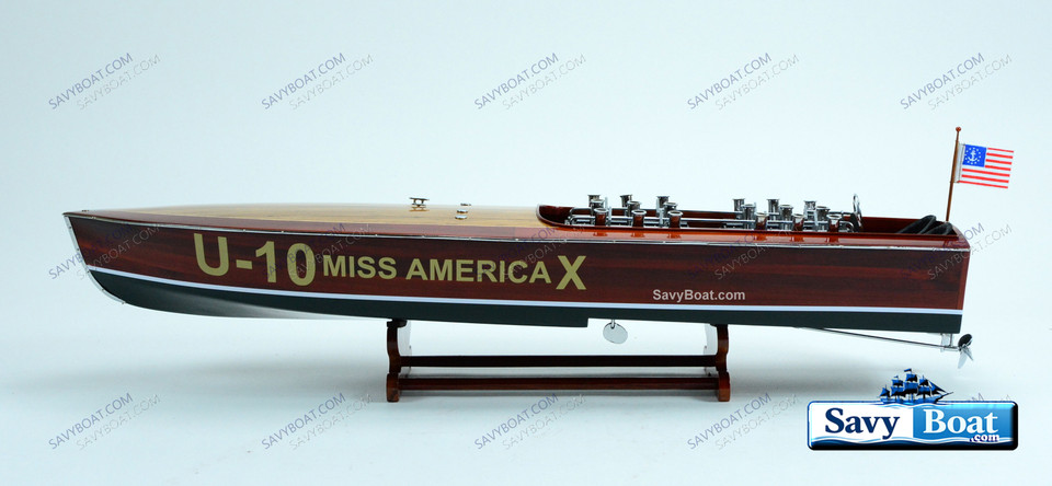 GAR WOOD'S MISS AMERICA X RACE BOAT