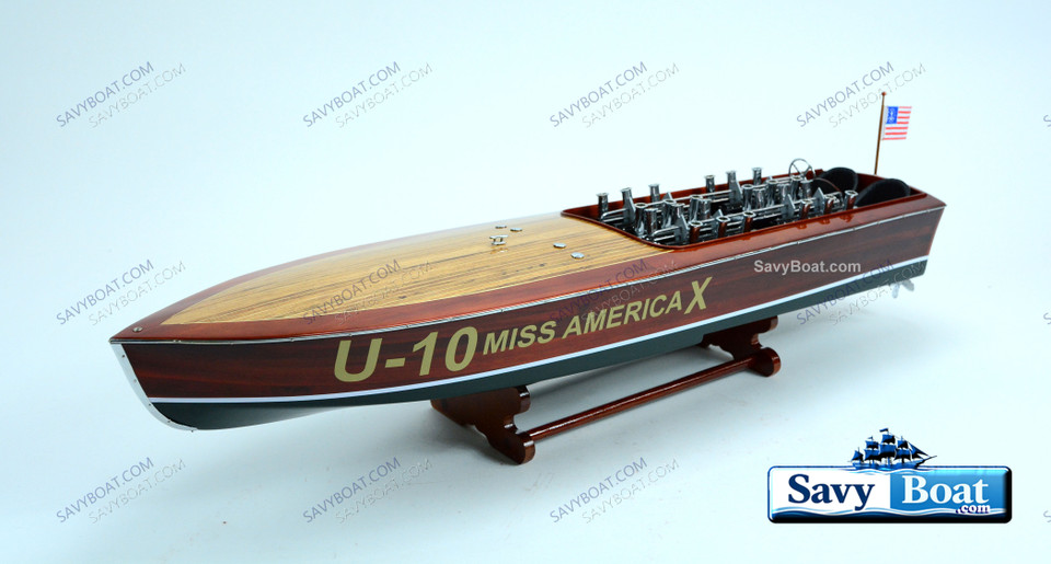GAR WOOD'S MISS AMERICA X RACE BOAT