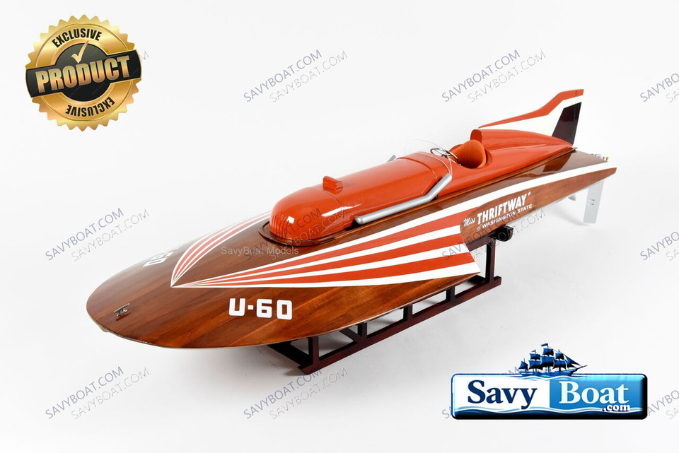 MISS THRIFTWAY (U-60) UNLIMITED HYDROPLANE 48" RC READY