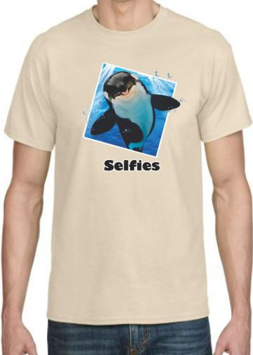 ORCA WAHALE SELFIE SOLAR TRANS  ADULT T-SHIRT