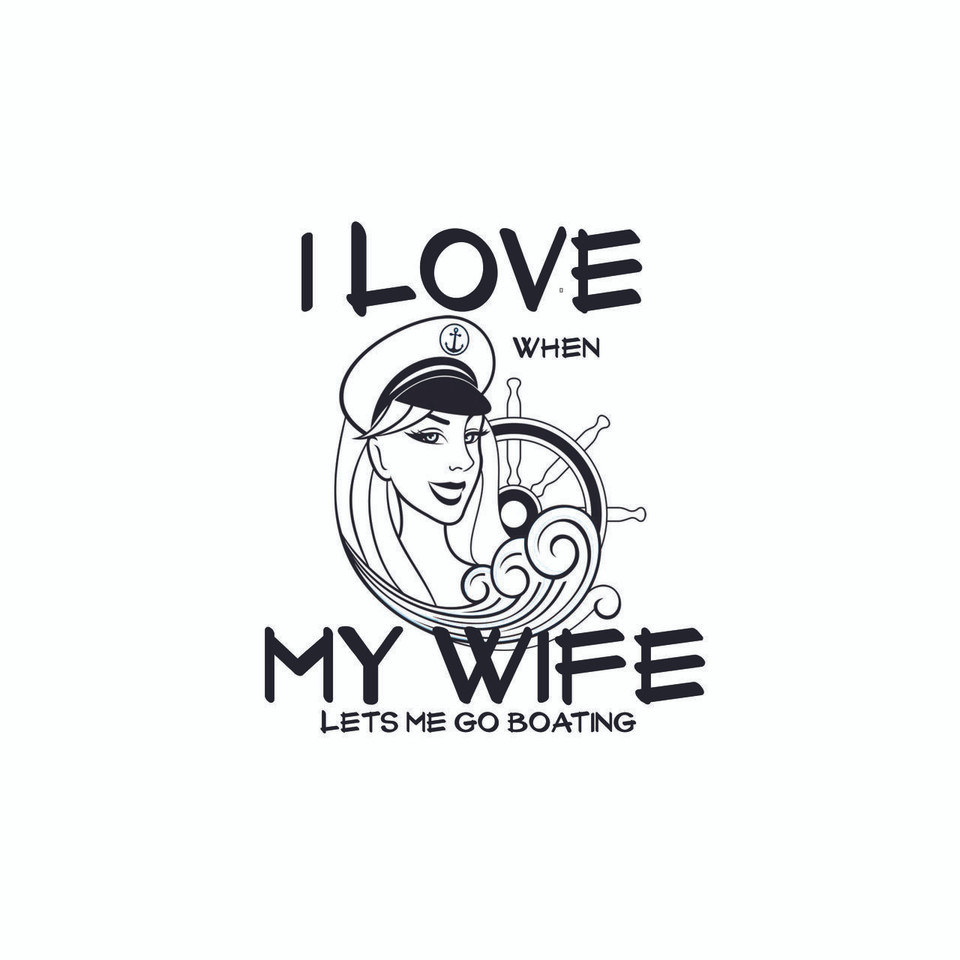 I LOVE MY WIFE (BRONZE) ADULT T-SHIRT
