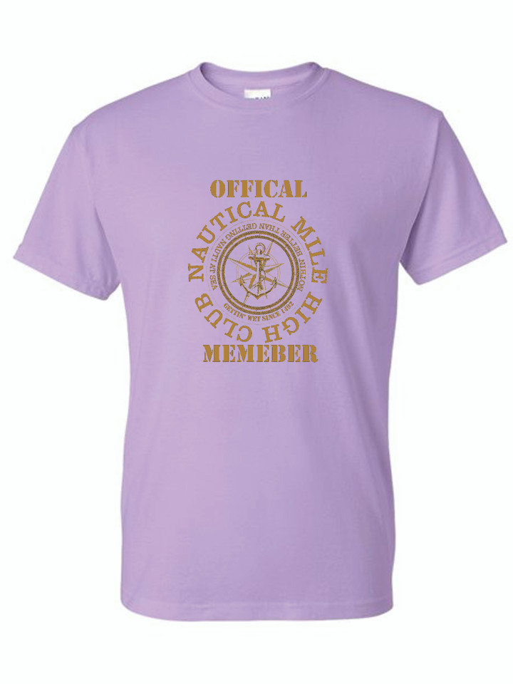 MEMBER NAUTICAL MILE HIGH CLUB (BRONZE) ADULT T-SHIRT