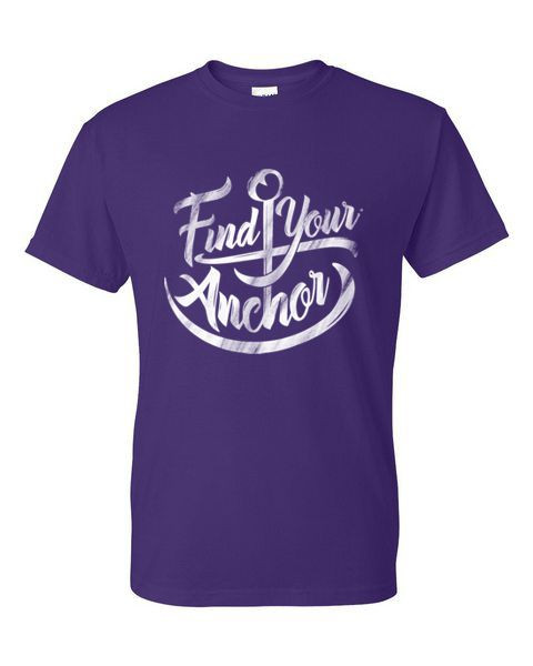 FIND YOUR ANCHOR  ADULT T-SHIRT