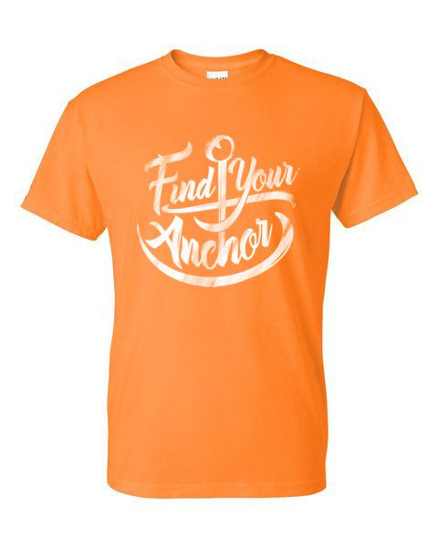 FIND YOUR ANCHOR  ADULT T-SHIRT