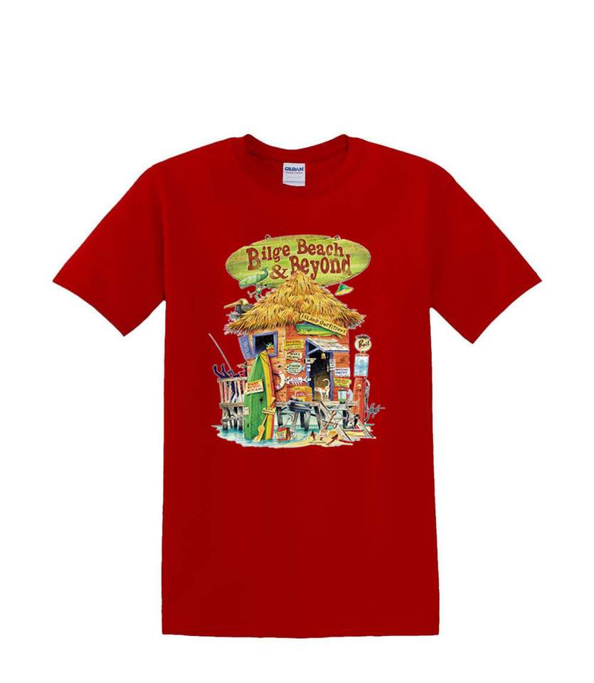BILGE BEACH & BEYOND ADULT T-SHIRT