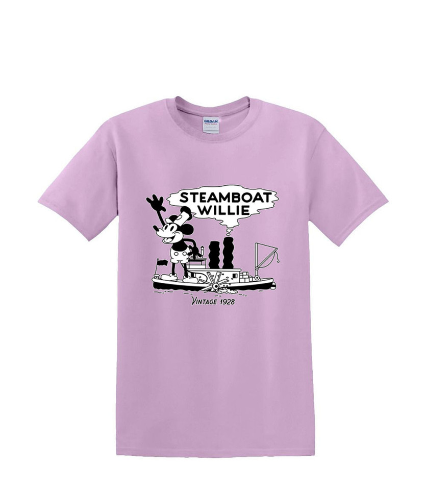 STEAMBOAT WILLIE VINTAGE NAUTICAL T-SHIRT