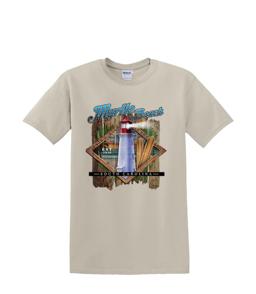 MYRTLE BEACH LIGHT HOUSE  T-SHIRT