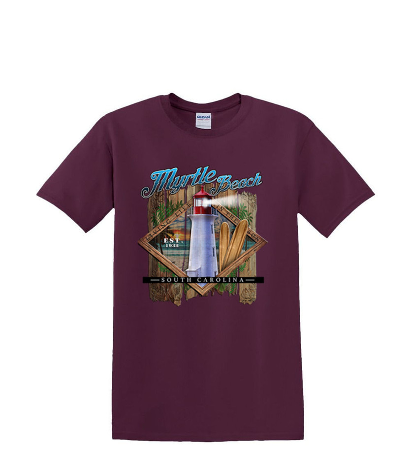MYRTLE BEACH LIGHT HOUSE  T-SHIRT