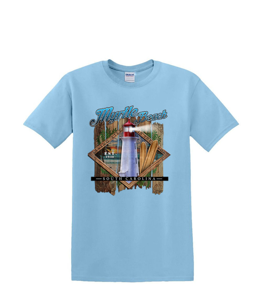 MYRTLE BEACH LIGHT HOUSE  T-SHIRT