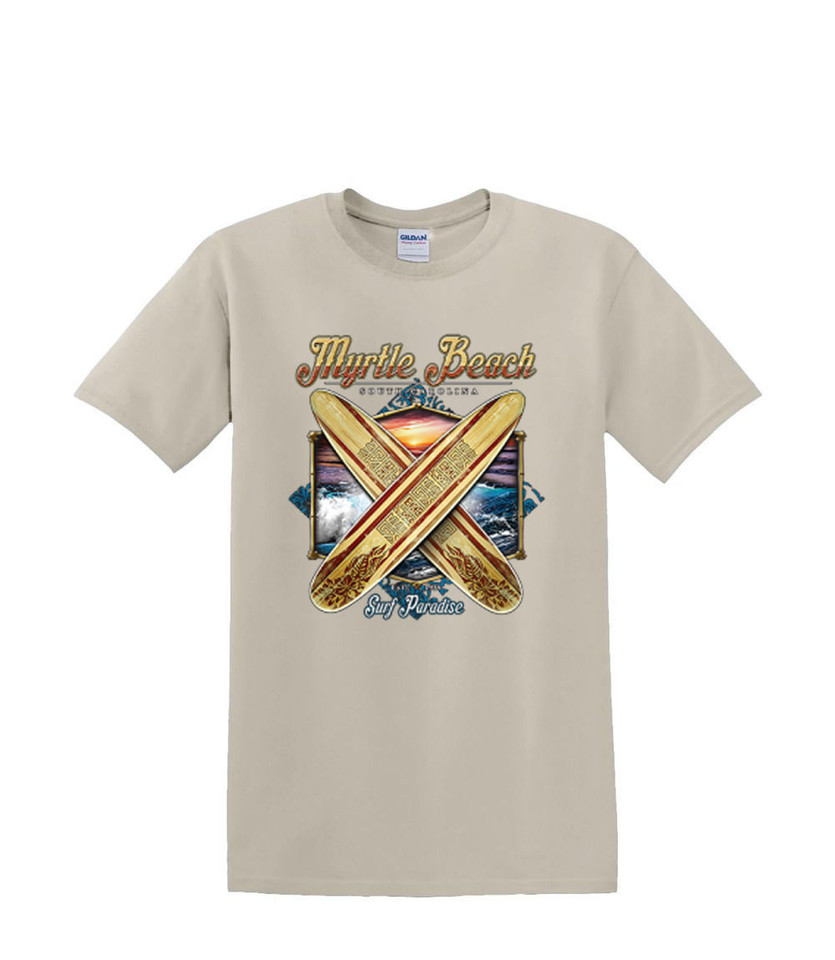 MYRTLE BEACH SURF PARADISE  T-SHIRT