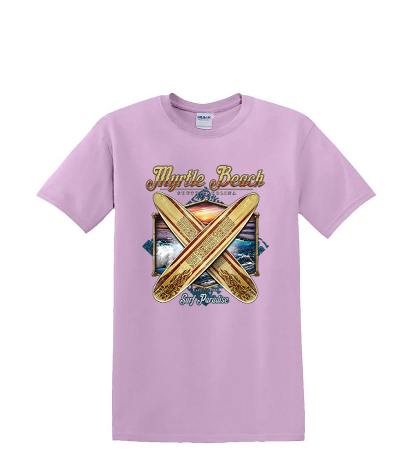 MYRTLE BEACH SURF PARADISE  T-SHIRT