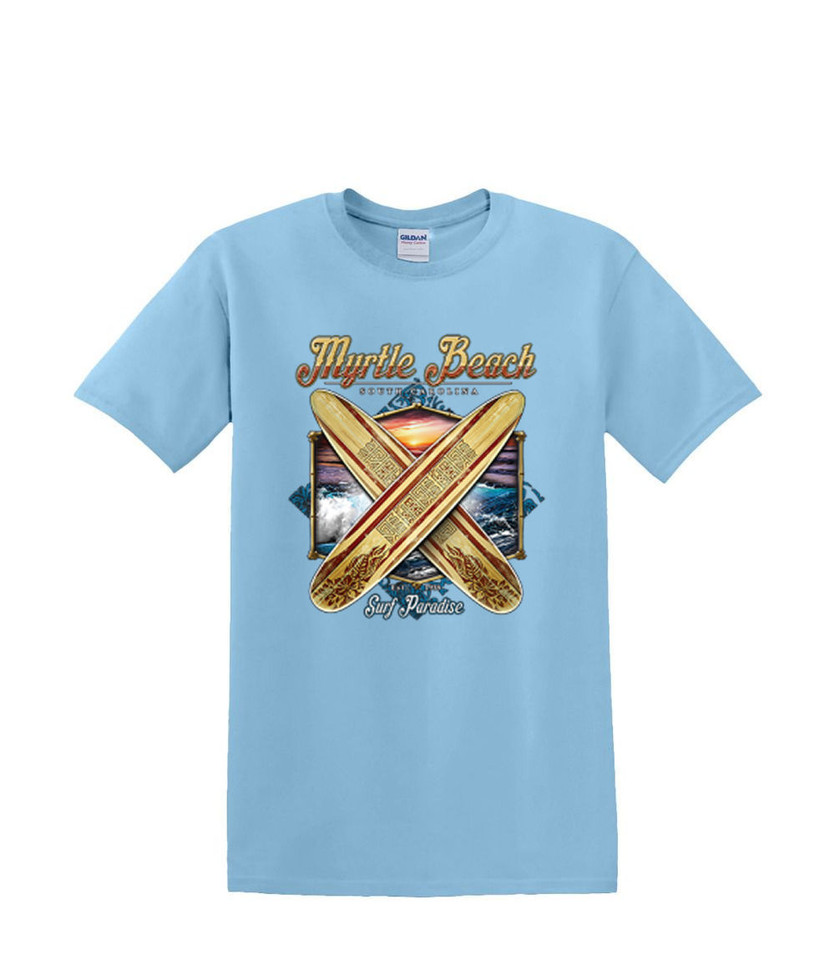 MYRTLE BEACH SURF PARADISE  T-SHIRT