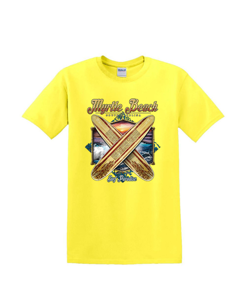 MYRTLE BEACH SURF PARADISE  T-SHIRT