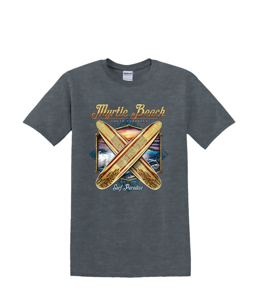 MYRTLE BEACH SURF PARADISE  T-SHIRT