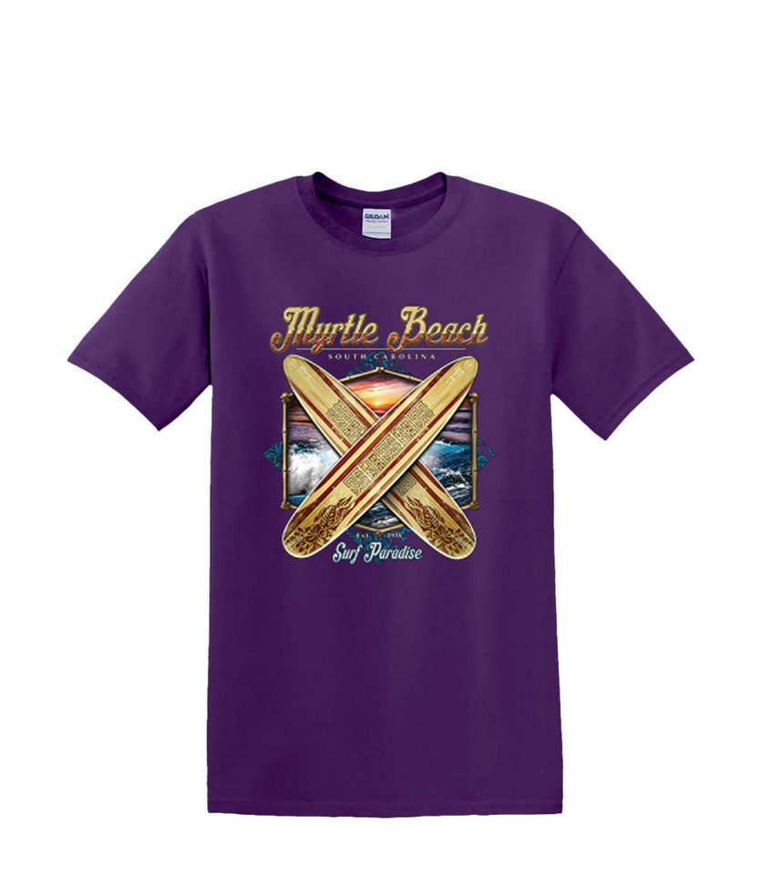 MYRTLE BEACH SURF PARADISE  T-SHIRT