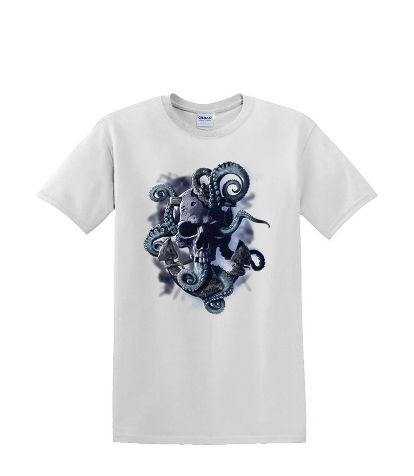 OCTOPUS SKULL T-SHIRT