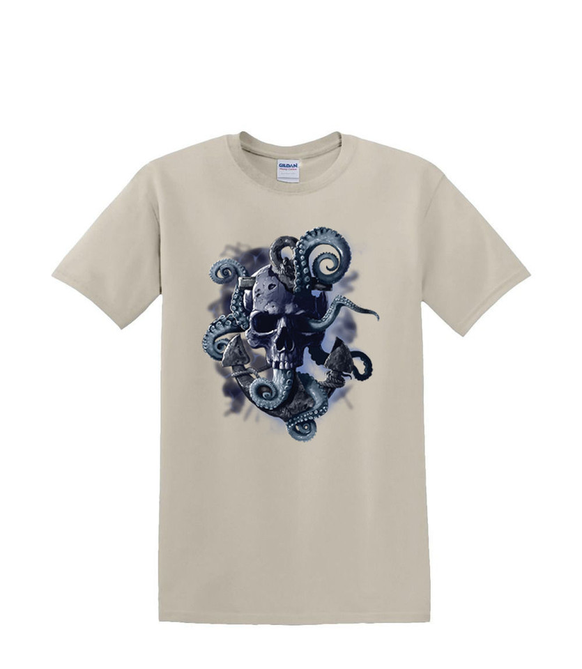 OCTOPUS SKULL T-SHIRT