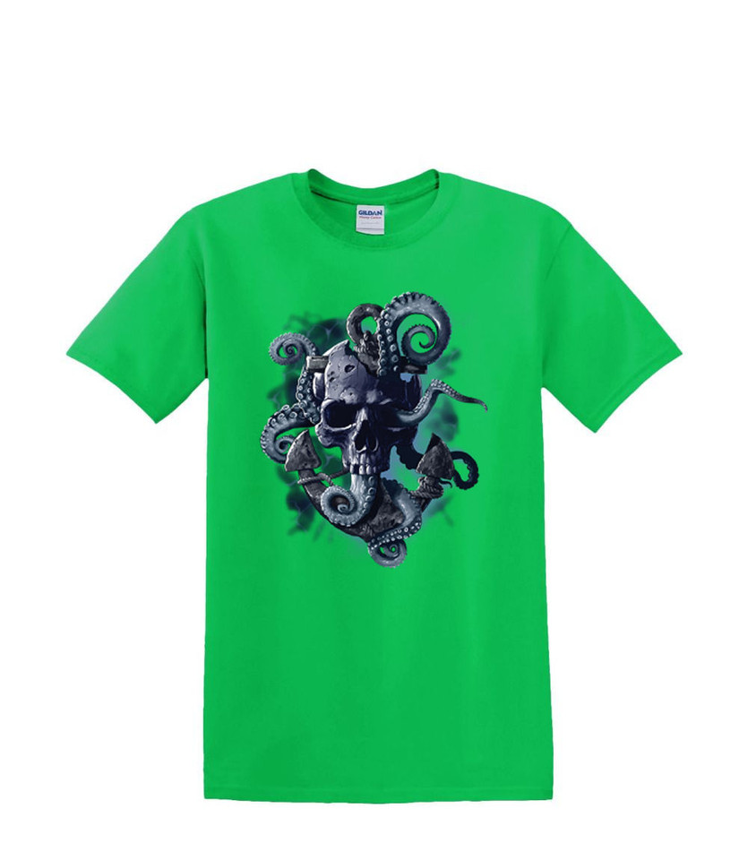 OCTOPUS SKULL T-SHIRT
