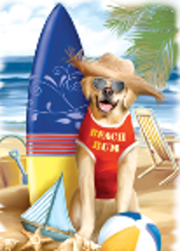 SURF DOG BEACH BUM T-SHIRT